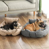 3-in-1 Dog & Cat Bed – Warm Soft Pet Cushion for Puppies & Cats